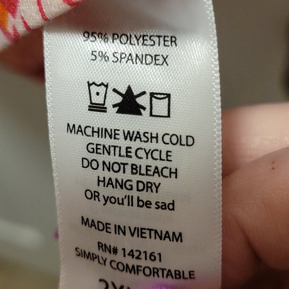 Lularoe Randy Jersey Size 2xl - Picture 5 of 5